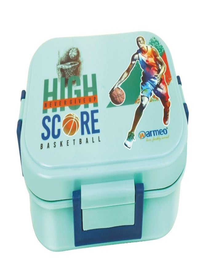 WARMEO علبة طعام معزولة من وارميو وندر، قسمان مع غطاء قابل للقفل وصمام بخار، أزرق | مناسبة للطعام، مناسبة للأطعمة الرطبة (غير مناسبة للسوائل) - Image 2